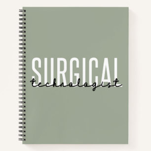 Carnet Technologue chirurgical Med Surg Tech Chirurgie Te