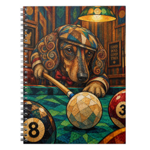 Carnet Teckel, Mosaïque Géométrique
