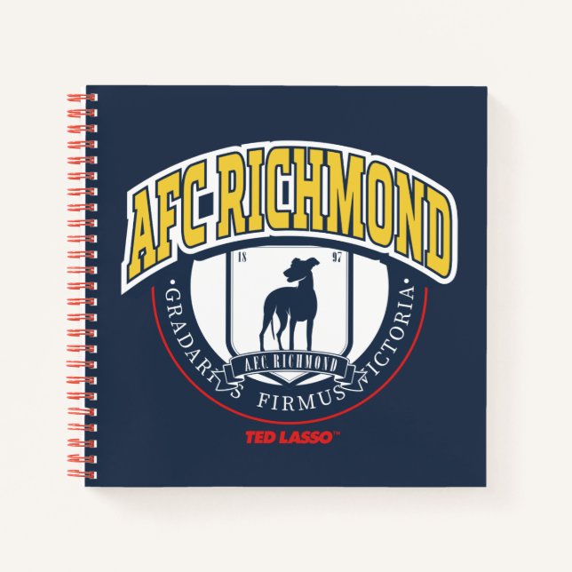 Carnet Ted Lasso | AFC Richmond Athletic Circle Badge (Devant)