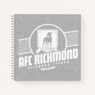 Carnet Ted Lasso   AFC Richmond Graphisme de la bande d'a