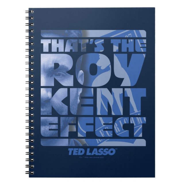 Carnet Ted Lasso | C'est l'effet Roy Kent (Devant)