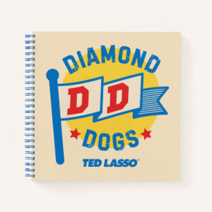 Carnet Ted Lasso   Diamond Chiens Pennant Graphisme