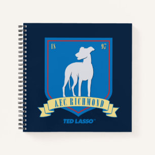 Carnet Ted Lasso   Logo de l'équipe AFC Richmond
