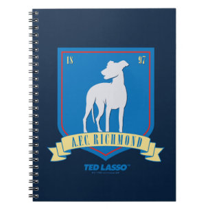 Carnet Ted Lasso   Logo de l'équipe AFC Richmond