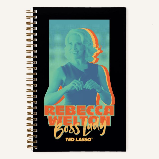 Carnet Ted Lasso | Rebecca Welton Boss Lady Graphic (Recto)