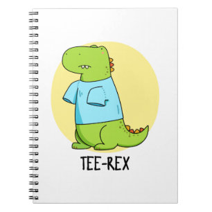 Carnet Tee Rex Funny TShirt TRex Dinosaur Pun