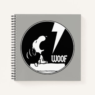 Carnet Tee - shirt Snoopy Howling
