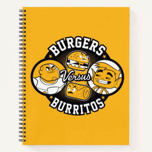 Carnet Teen Titans Go!   Burgers contre Burritos