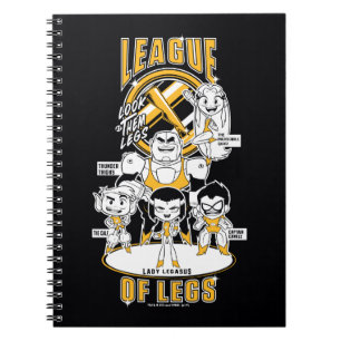 Carnet Teen Titans Go!   League of Legs
