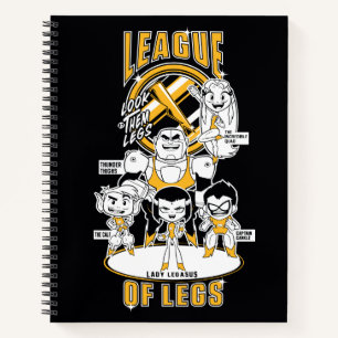Carnet Teen Titans Go!   Ligue des jambes