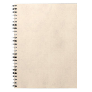 Carnet Temp de papier antique beige de parchemin neutre
