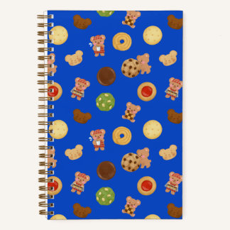 Carnet Temps des cookies Teddy Bear Bleu