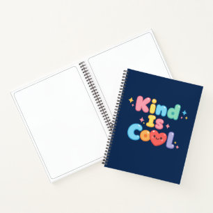 Carnet Tendre est Cool Typographie Bulle Rétro Pastel Spi