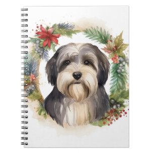 Carnet Térémie de Noël Tibétaine Coupe de la Fête de la c