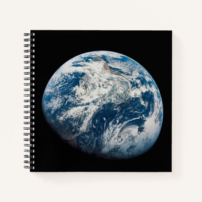 Carnet Terre Tirée De L'Aollo 8 Spacecraft. (Devant)