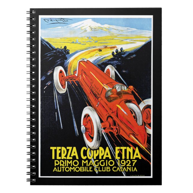 Carnet Terza Coppa Etna (Devant)