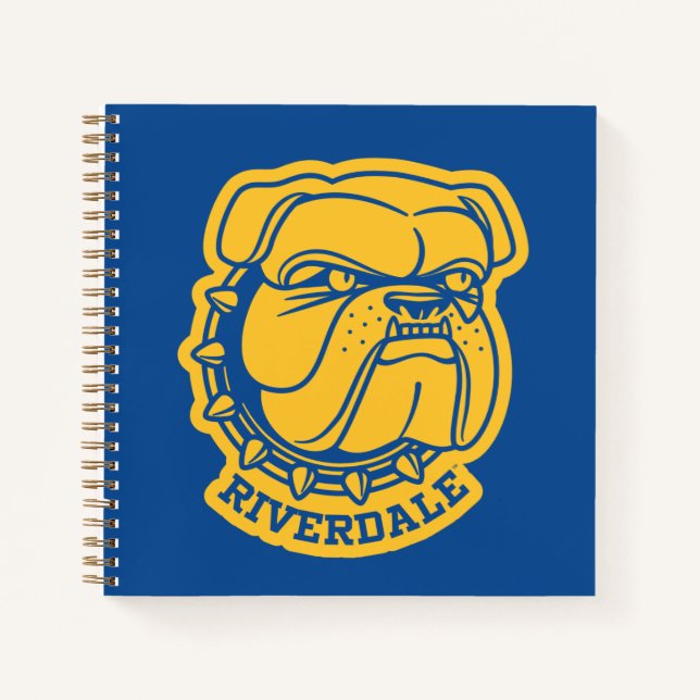 Carnet Tête de Riverdale Bulldog (Devant)