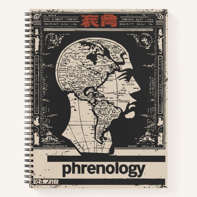 Carnet Tête vintage de la pharmacologie | Science histori (Devant)