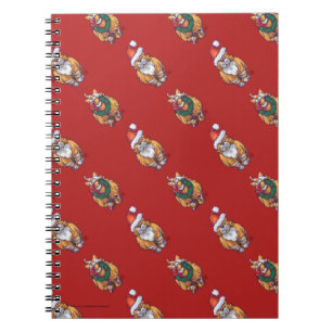 Carnet Têtes et Tails Ginger Chat Motif de Noël