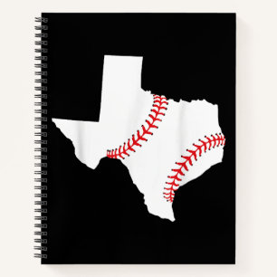 Carnet Texas Baseball État drôle Texas Baseball