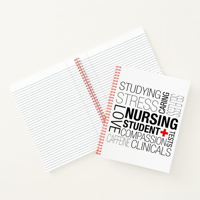Carnet Texte de l'étudiant en soins infirmiers (Intérieur)