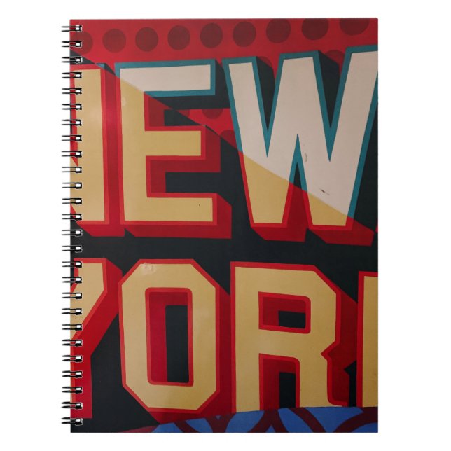 Carnet Texte de New York (Devant)