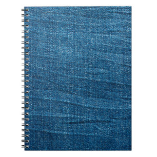 Carnet Texture bleu denim, texture bluejeans