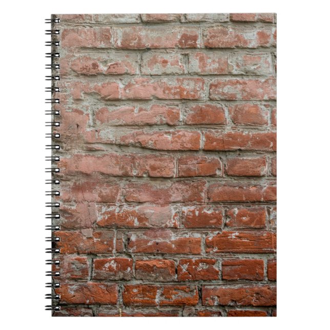 Carnet Texture. Brick. Mur. Un arrière - plan avec attrit (Devant)