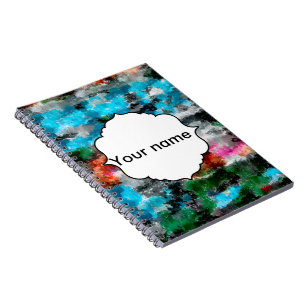 Carnet Texture colorée