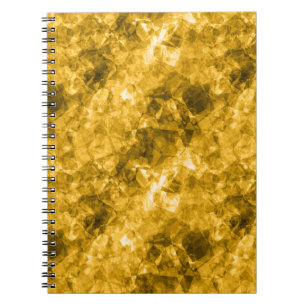 Carnet Texture crumplée jaune