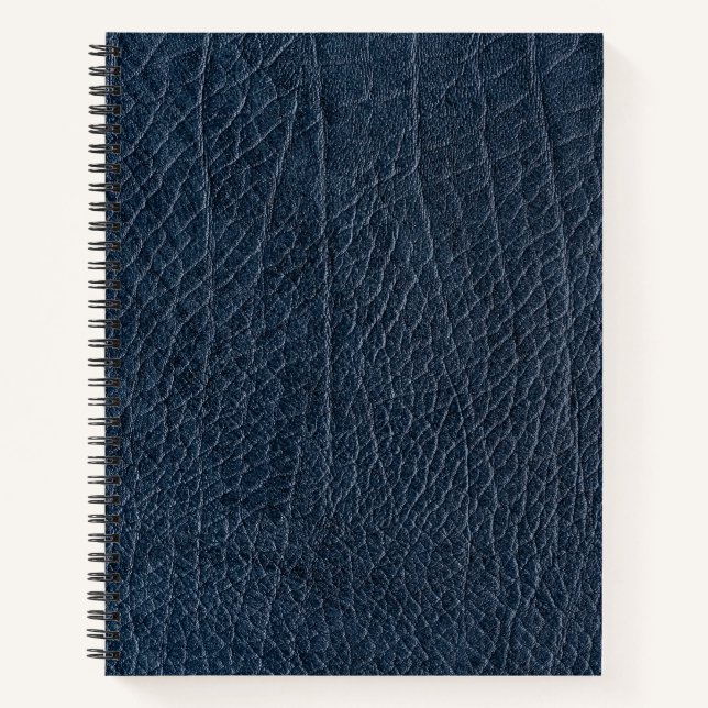 Carnet Texture de cuir cognac vintage usé (Devant)