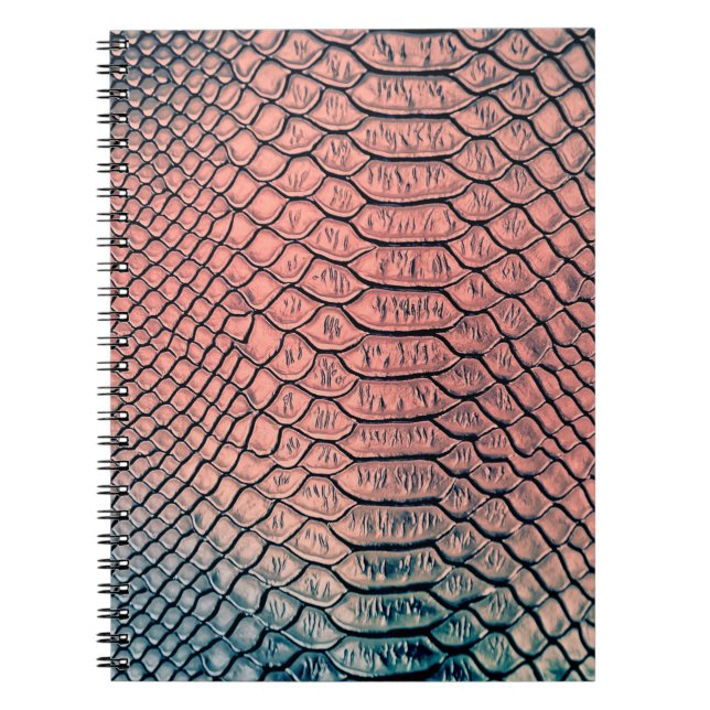 Carnet Texture de fond de texture de peau de serpent de l (Devant)