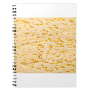 Carnet Texture de fromage avec trous