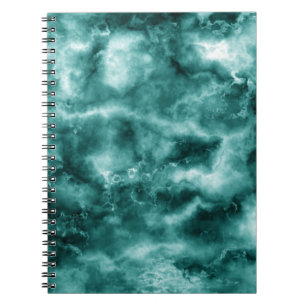 Carnet Texture de marbre vert foncé