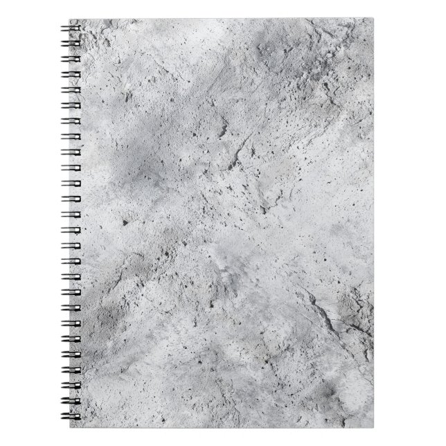 Carnet Texture de Plâtre en Béton Léger avec Détresse (Devant)