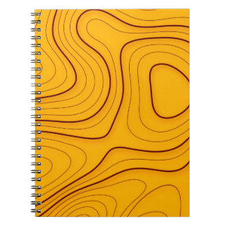 Carnet Texture du bois, abstraction linéaire arrière-fond