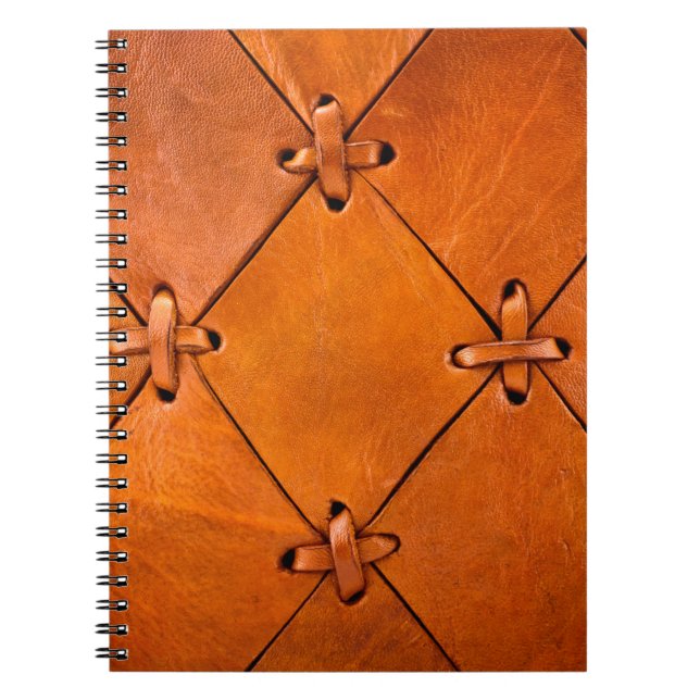 Carnet Texture en cuir. (Devant)