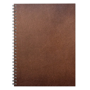 Carnet Texture en cuir authentique, véritable arrière - p