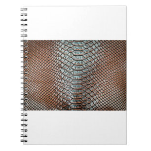 Carnet texture en cuir de peau texture de fond, crocodile