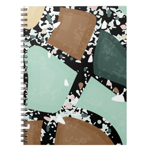 Carnet Texture en granit de marbre (Devant)