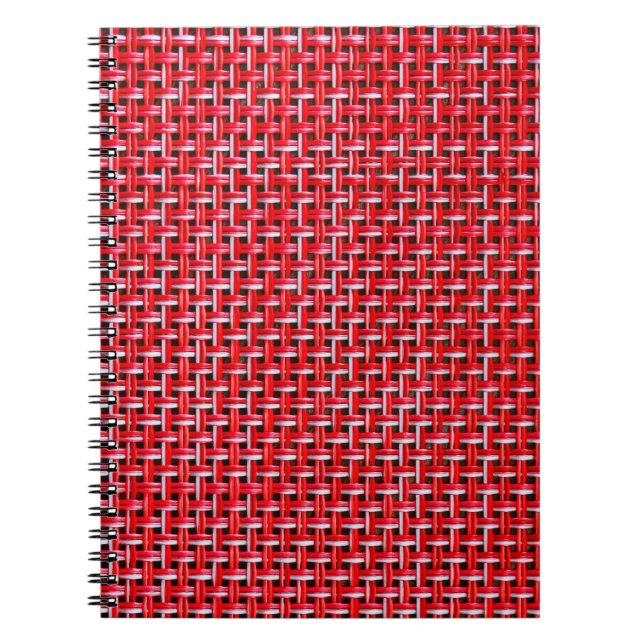 Carnet Texture en rotin en rotin en osier en bambou (Devant)