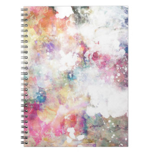 Carnet Texture grunge abstraite avec la peinture 2