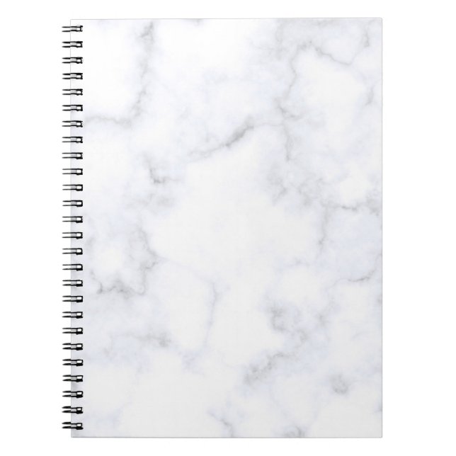 Carnet Texture Marbre blanc (Devant)