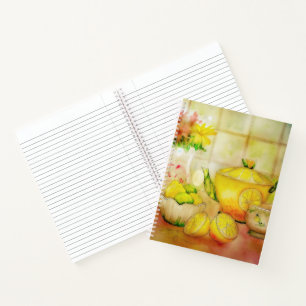 Carnet Thé au citron
