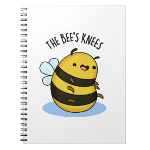 Carnet The Bees Knees Funny Bumble Bee Pun
