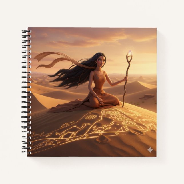 Carnet The Desert Story Spinner Notebook (Devant)