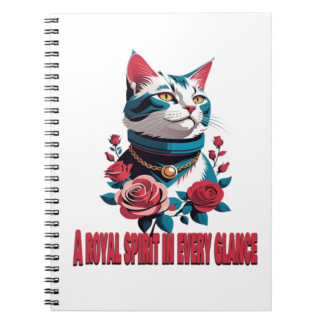 Carnet The Eyes of a Noble Feline (Devant)