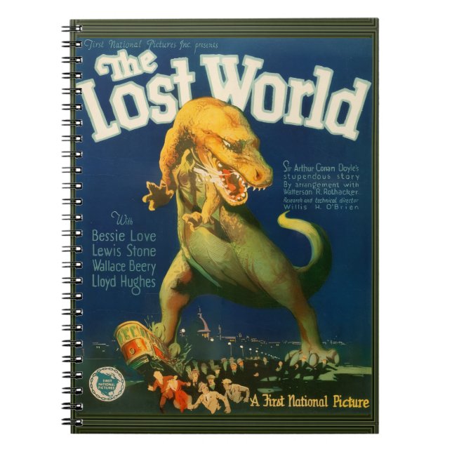 Carnet The Lost World Notebook (Devant)
