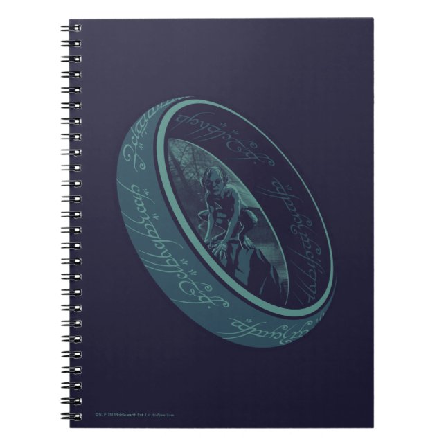 Carnet THE ONE RING™ GOLLUM™ Graphic (Devant)