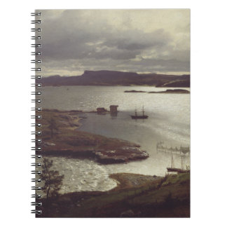 Carnet The Sandvik Fiord by Hans Gude